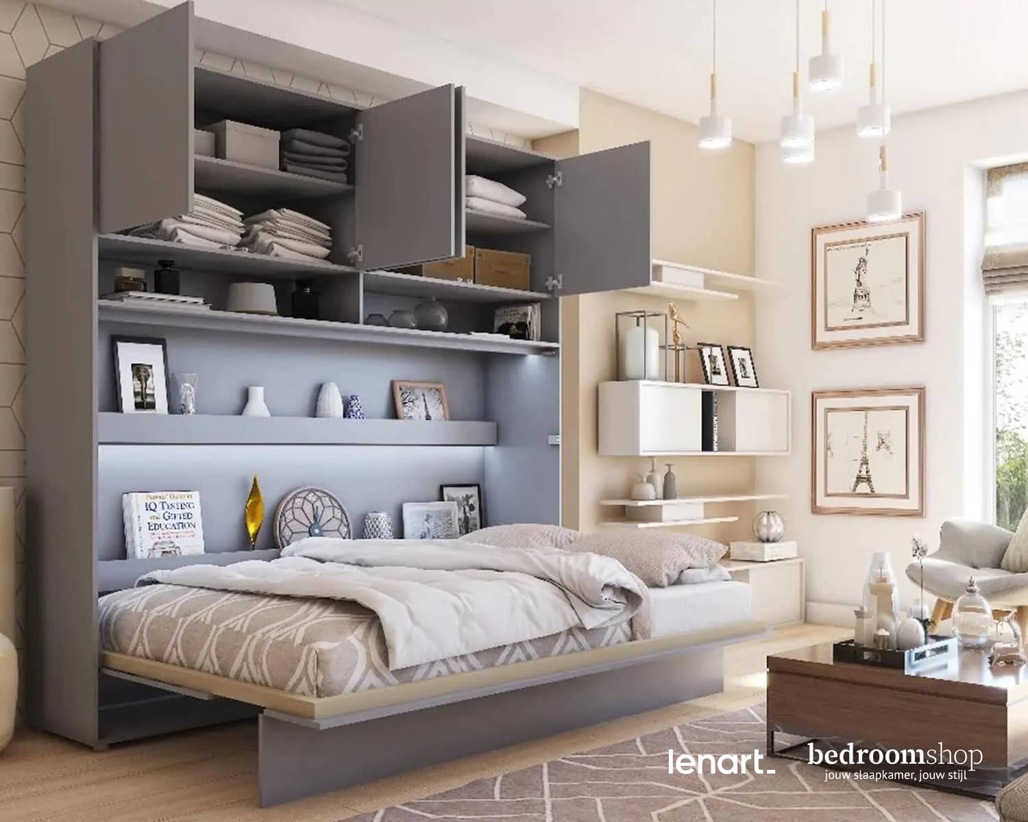 Opklapbed twijfelaar