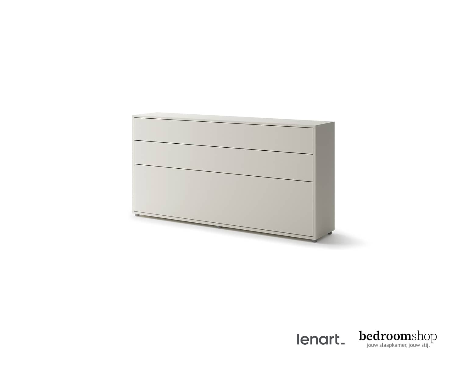 Opklapbed laag dicht cashemre