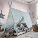 Tipi bed mint wit