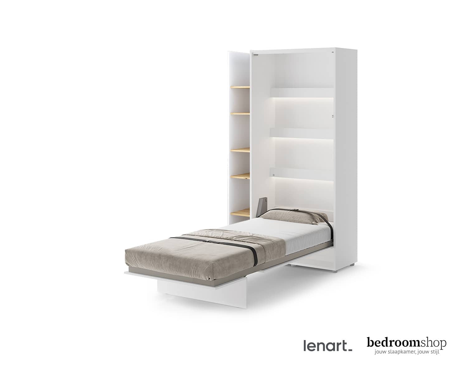 90x200 inklapbaar bed wit 90x200 inklapbaar bed wit