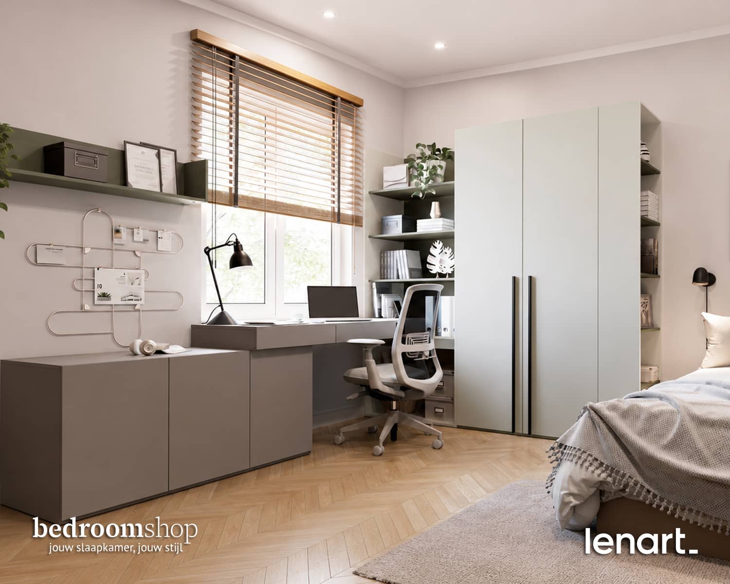 Studiekamer compleet