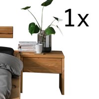 1 losstaand nachtkastje