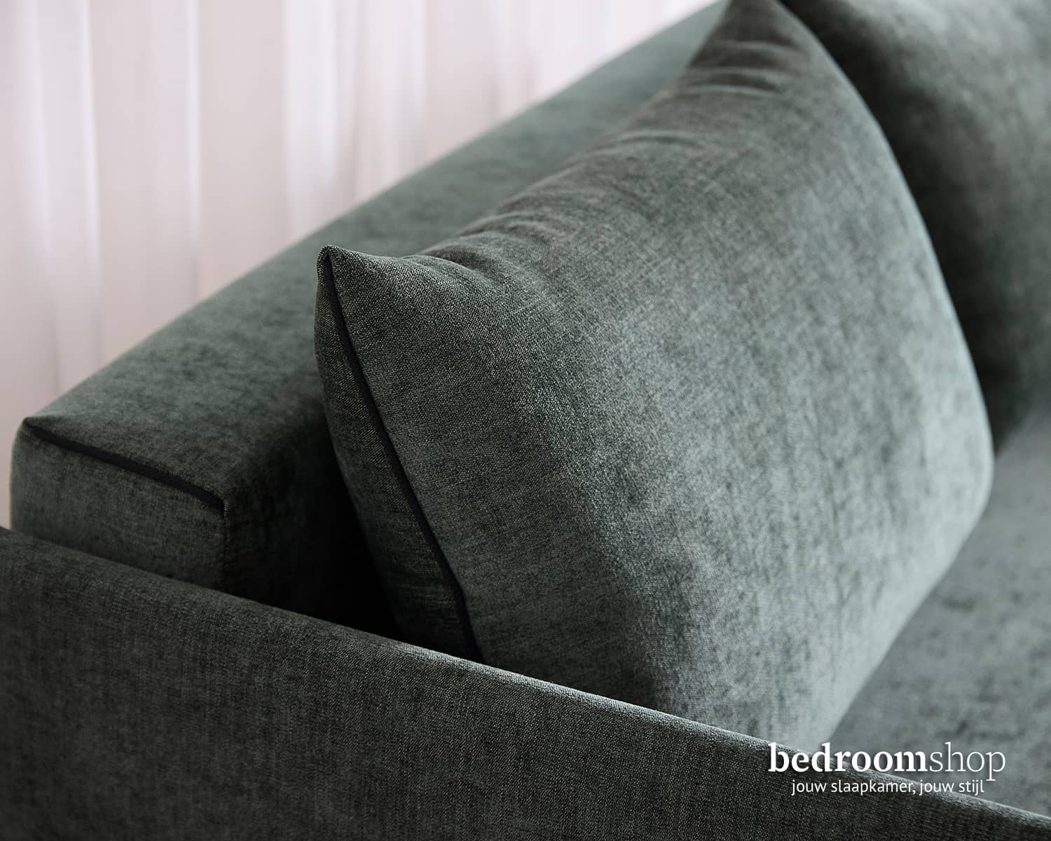 Stoffen slaapbank klein