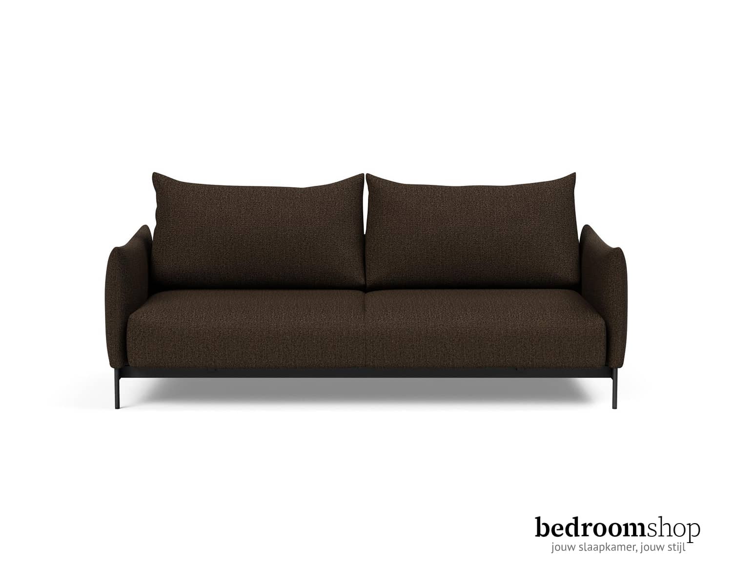 Slaapbank bruin