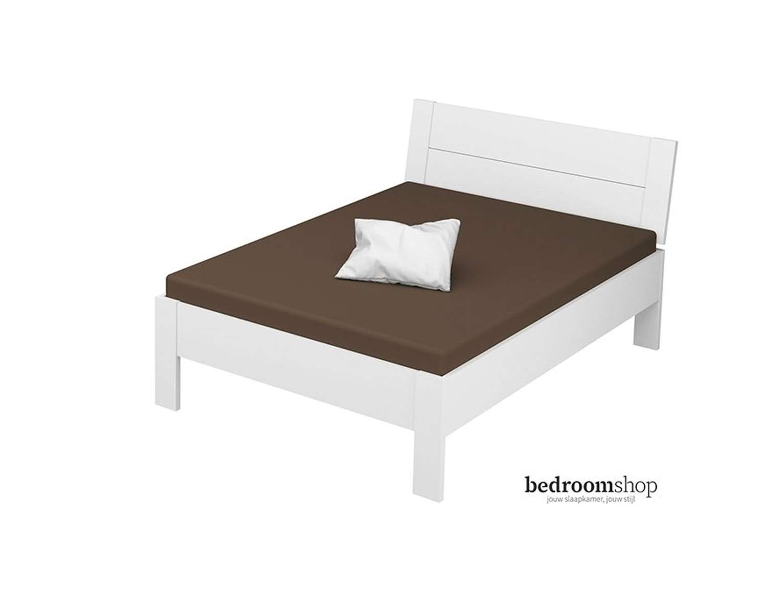 wit bed 140x200 met hoofdbord wit bed 140x200 met hoofdbord