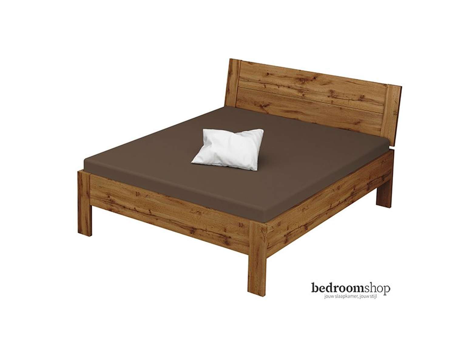 wotan eiken bed 160x200 met hoofdbord wotan eiken bed 160x200 met hoofdbord