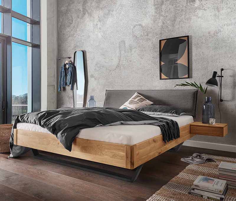 Massief houten bed Easton