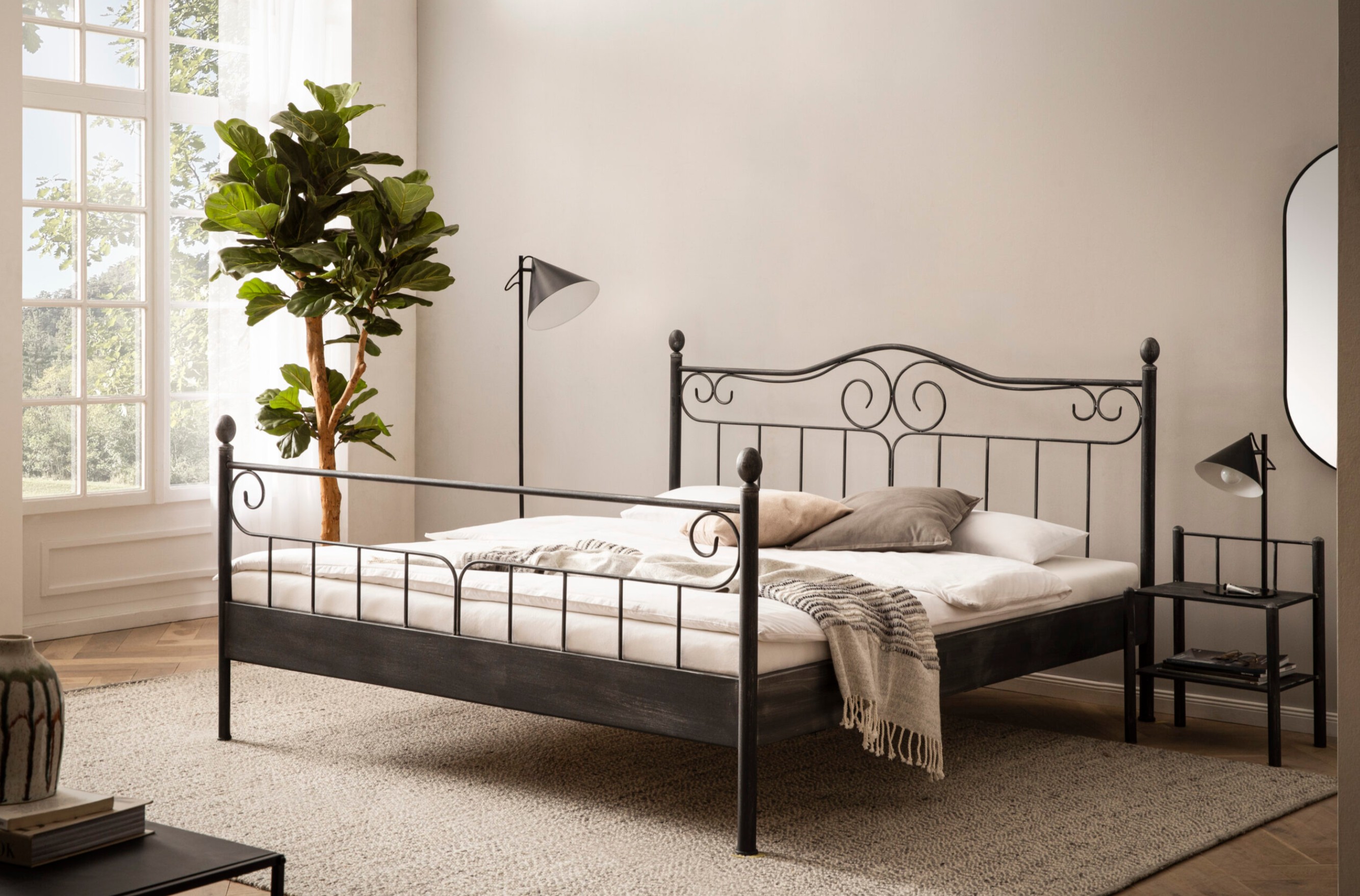 Metalen bed Alessandria