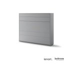 Grijs opklapbed Horizon dichtgeklapt