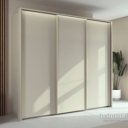 Kledingkast beige zand