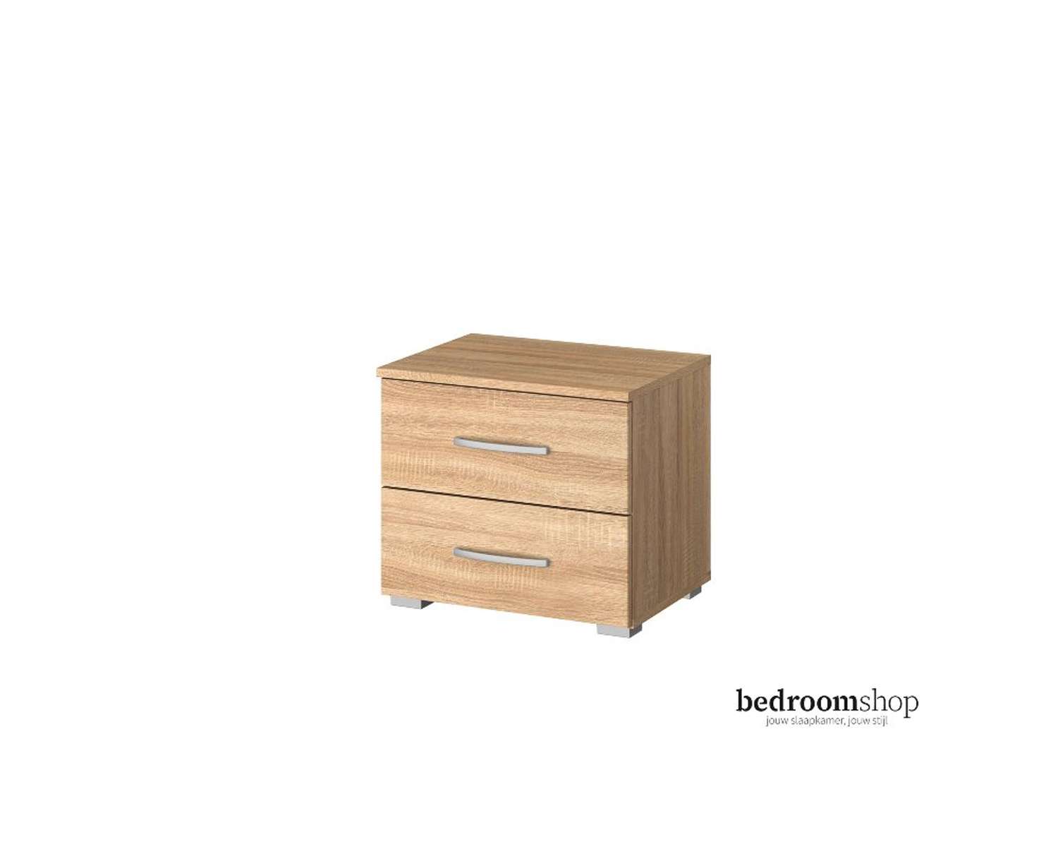 Zand eiken met twee lades Zand eiken met twee lades