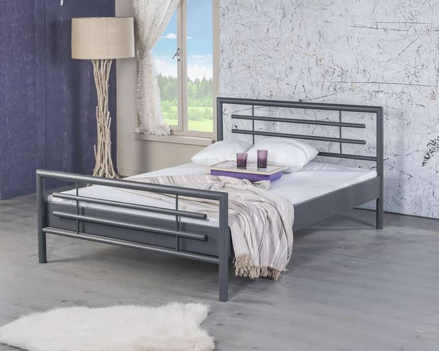 Modern bed metaal Modern bed metaal