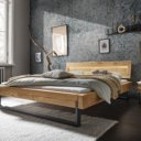 Massief eiken houten ledikant