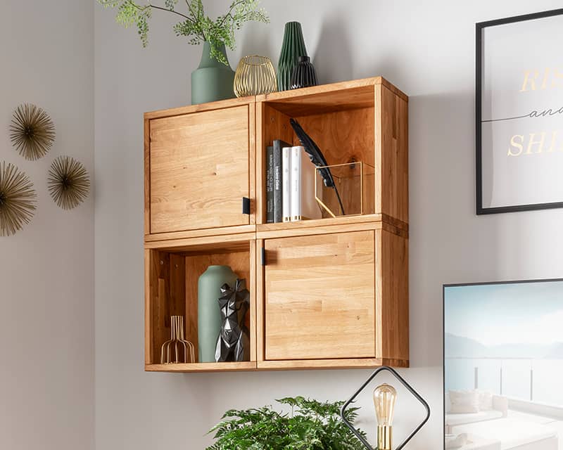 Wandelement kubussen