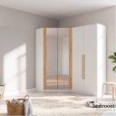 Hoekkast met kast rechts