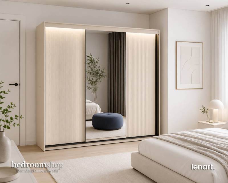 Kledingkast Santiago beige zand