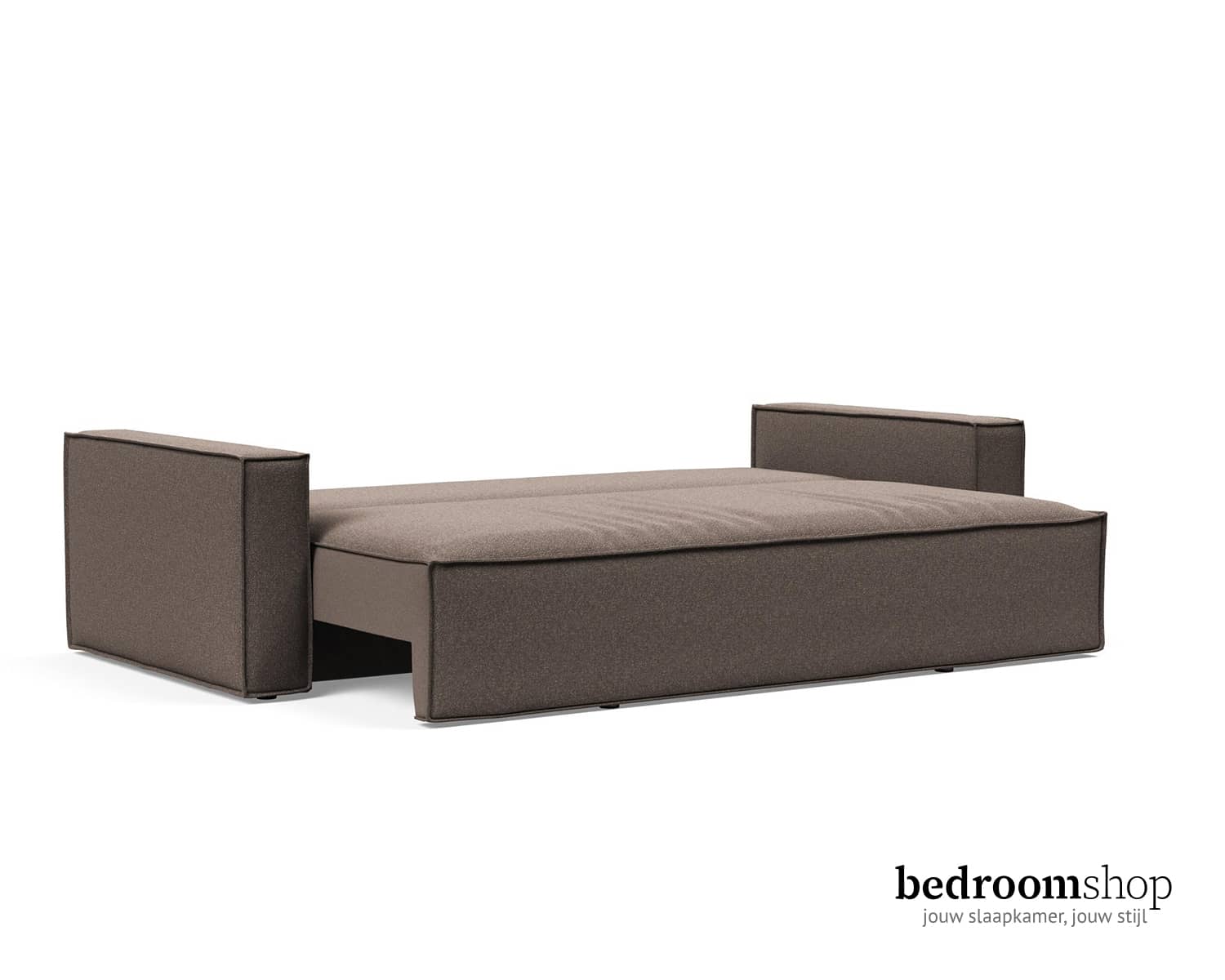 Comfortabele slaapbank taupe
