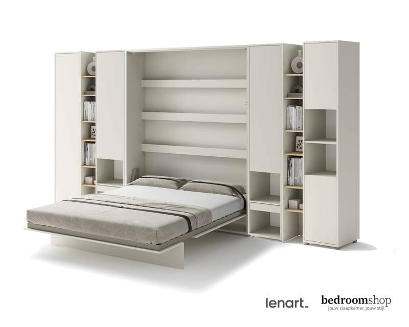 Opklap bed
