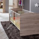 Baby bed hout look