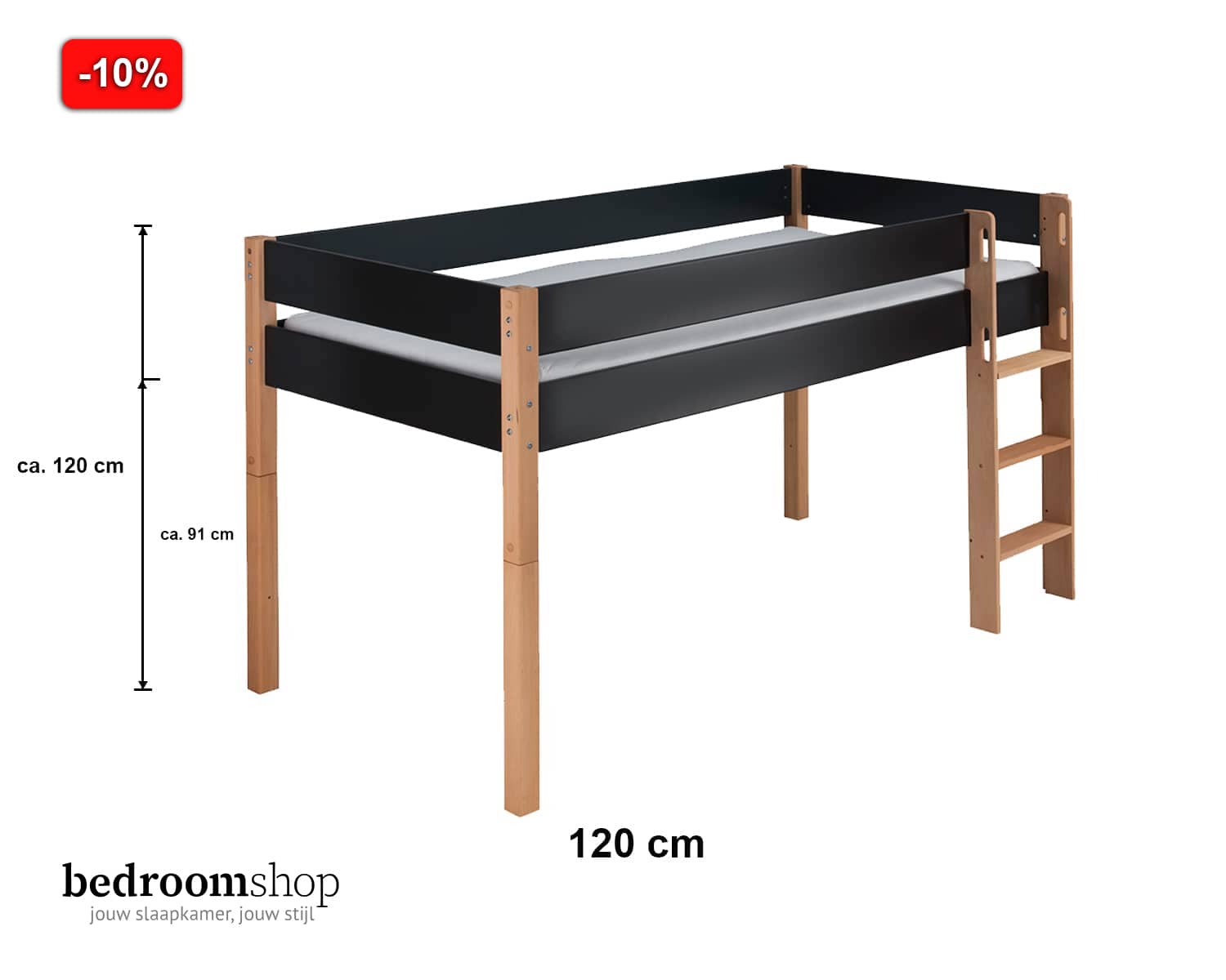 Halfhoogslaper massief