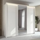 Witte schuifdeurkast 240 cm
