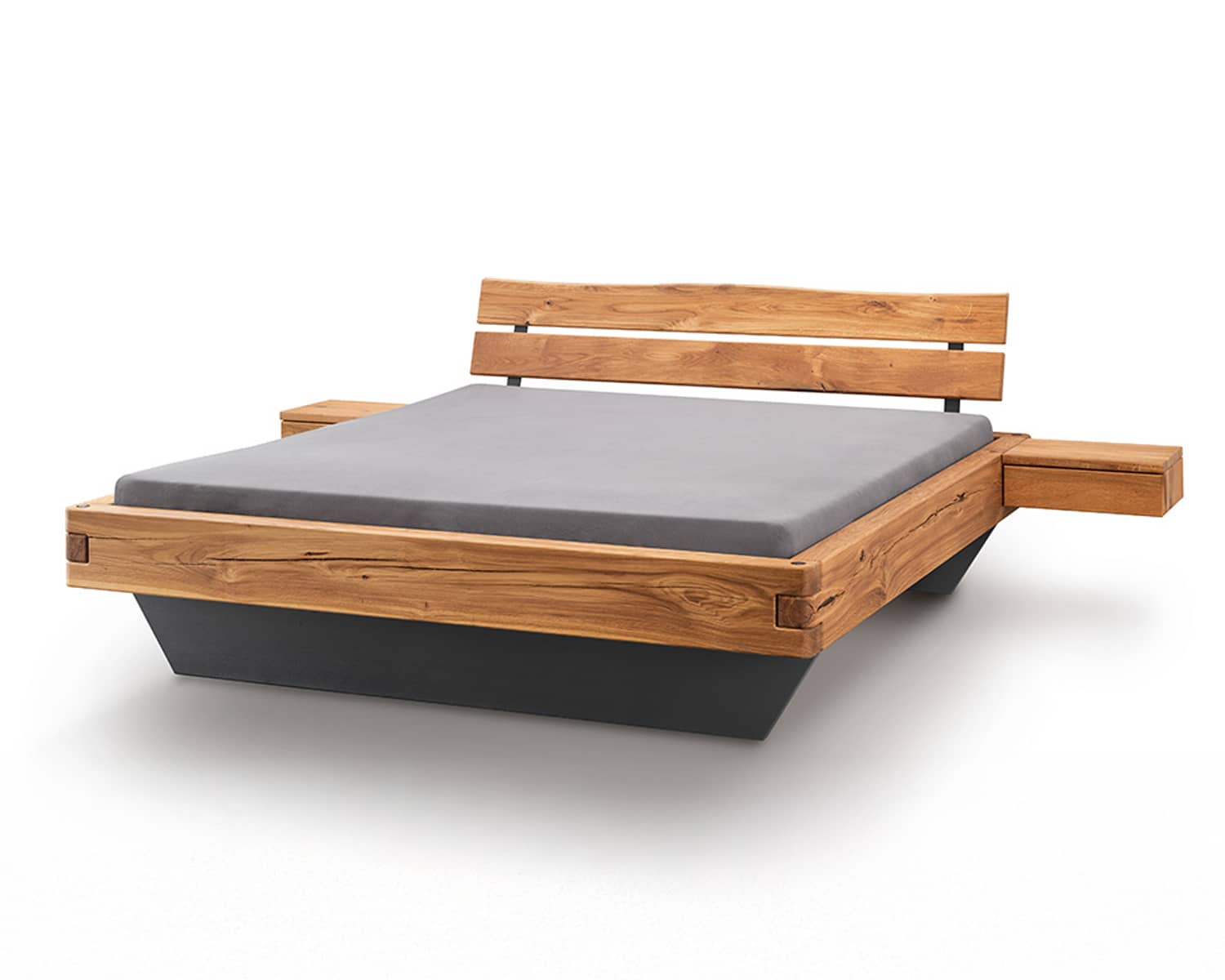 Robuust eiken bed eentandsverbinding