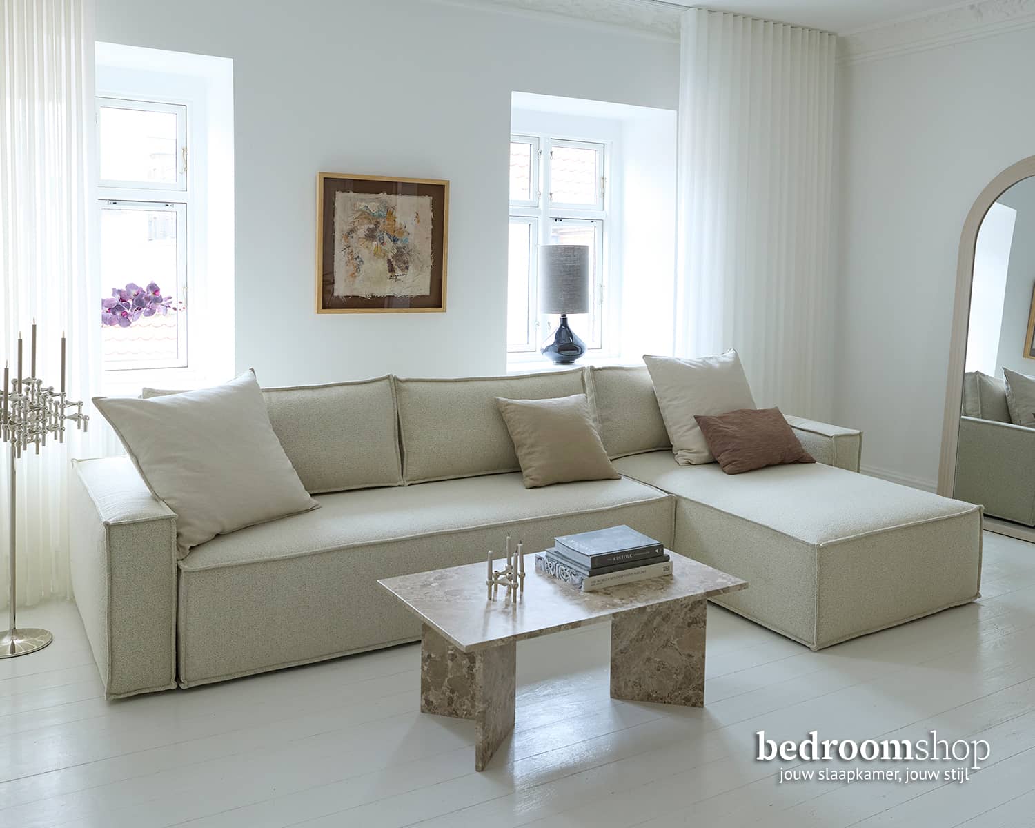 Lounge slaapbank 300 cm