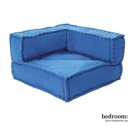 Kinderzitkussen hoek blauw