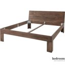 Mokka tweepersoonsbed