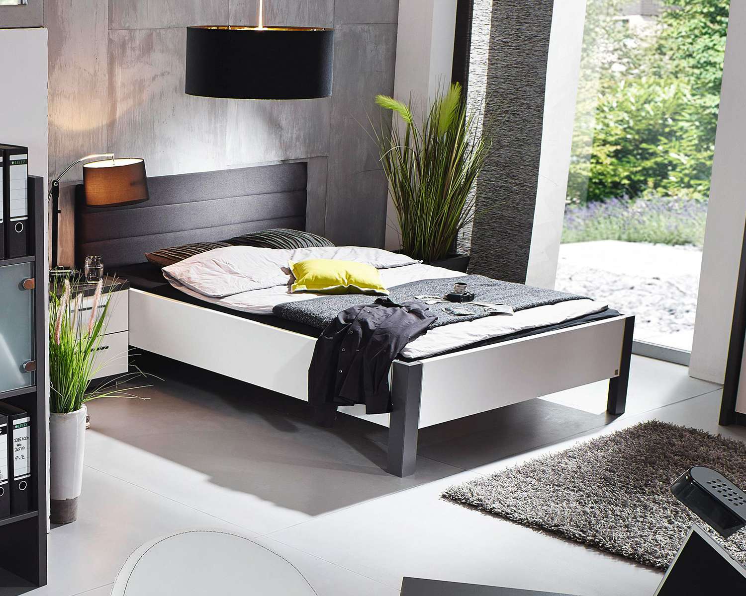 Tienerkamer bed wit Tienerkamer bed wit