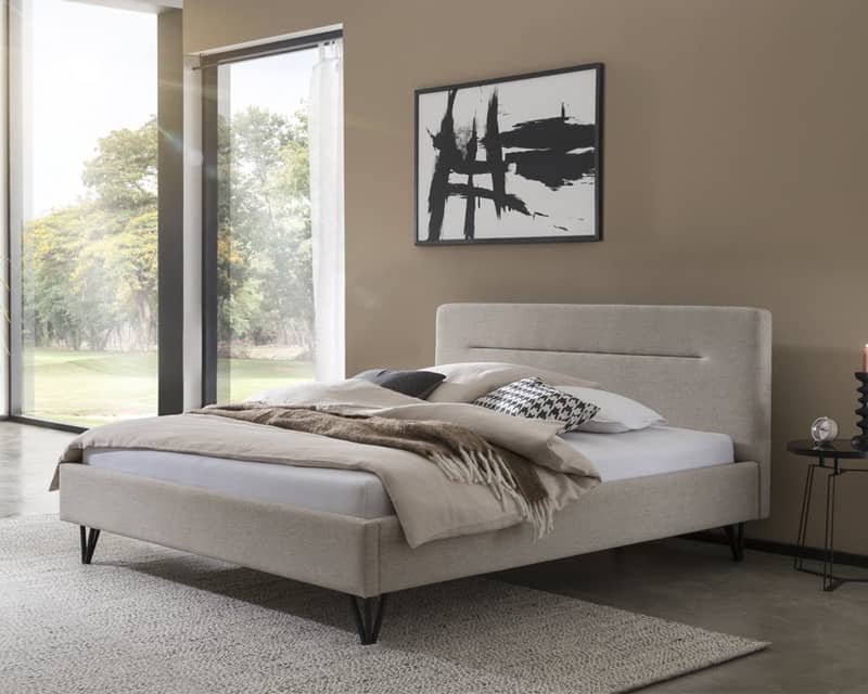 Boxspringlook bed Genua