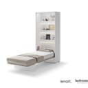 Opklapbed wit 90x200