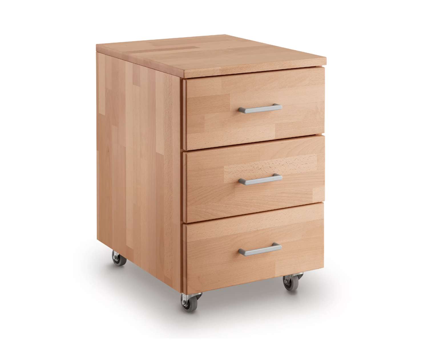 Ladekastje beuken 3 lades Ladekastje beuken 3 lades