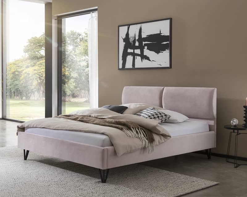 Boxspringlook bed Milano