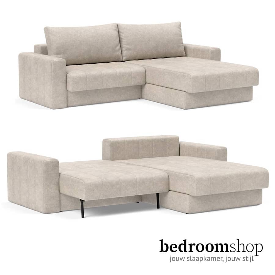 Slaapbank met ottomaan - medium comfort