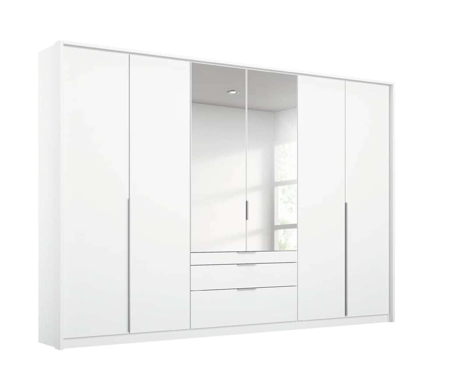 Witte draaideurkast Witte draaideurkast