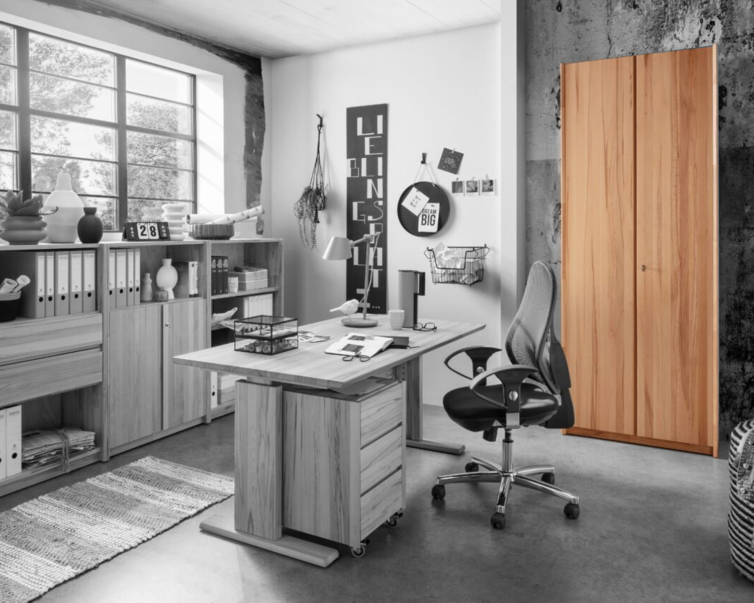 Kast kantoor kern beuken