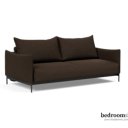 Design slaapbank bruin