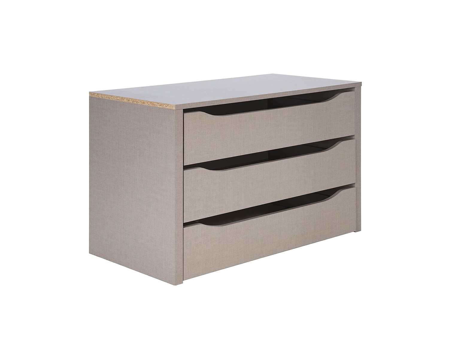 Ladeblok (3 lades) - 90 cm vak