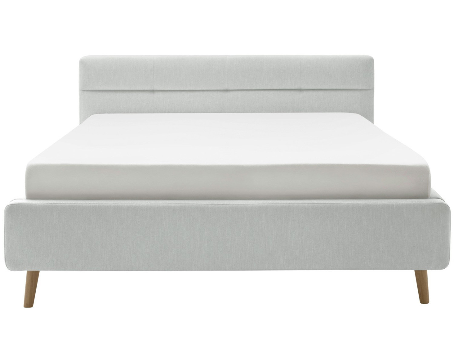 Bed stof grijs Bed stof grijs