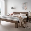 Tweepersoonsbed Mokka