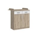 Baby commode hout zonder vakken