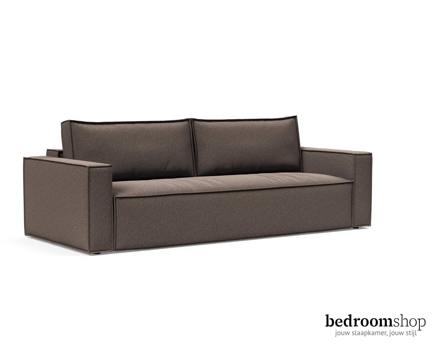 Slaapbank taupe 3 zits