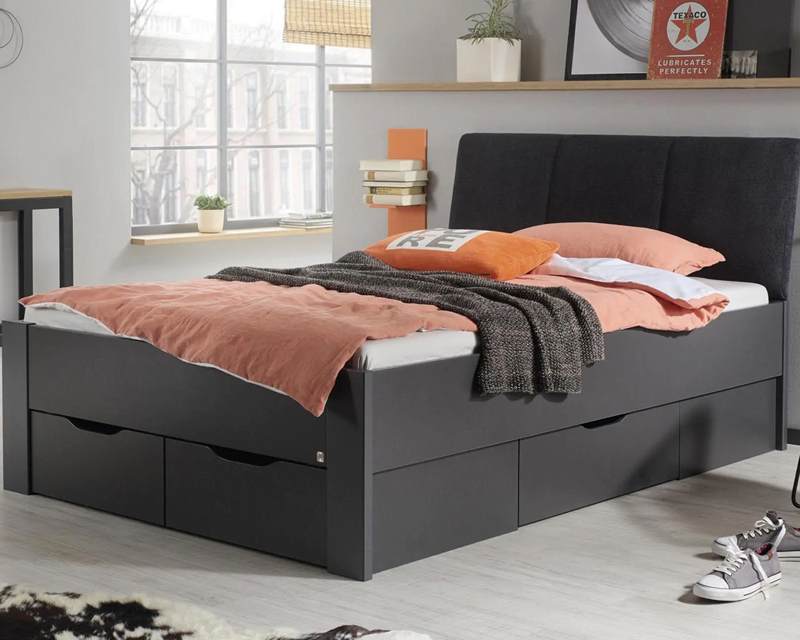 Bed Antraciet