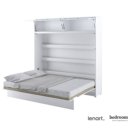 Opklapbed Hoogglans wit 160x200