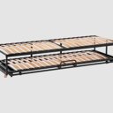 Boxtwin bedframe zonder hoes en zonder matrassen