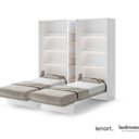 Opklapbedden wit 90x200