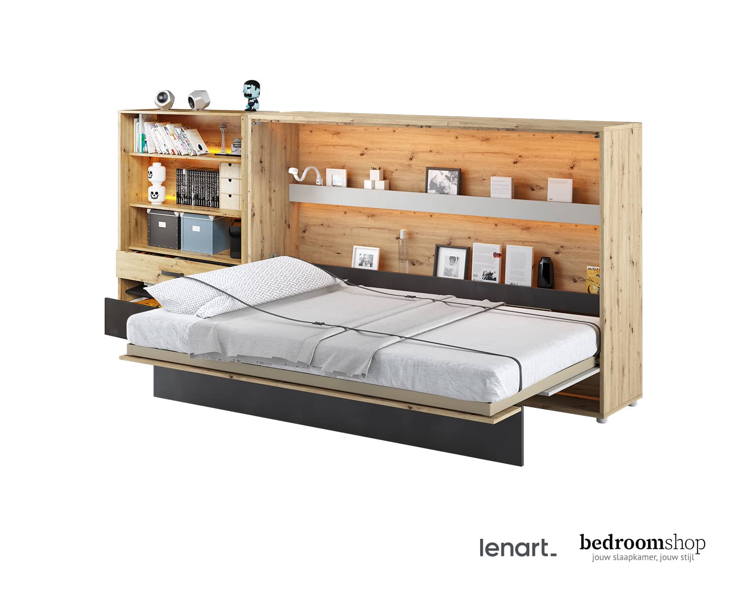 120x200 opklapbed voor kinderen