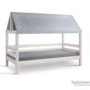 Kinder bed huis frame doek sterren