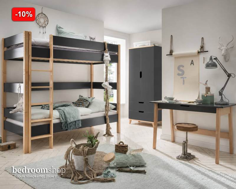Kinderkamer met stapelbed